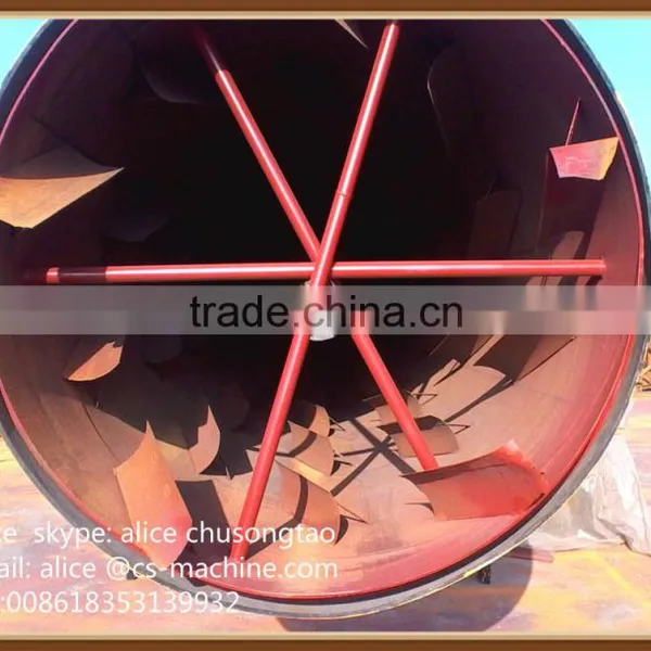 1206 Rotating Cylinder Wood Sawdust Rotary Drum Dryer for Sale photo-3
