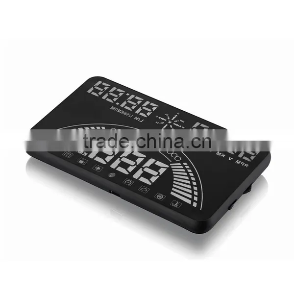 5.8 Inch Screen Hud S7 GPS Hud for Car With Speed and Overspeed photo-2