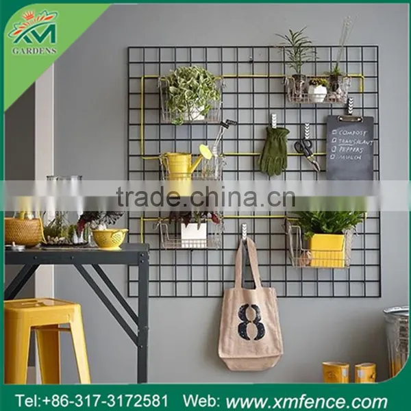 Gridwall Panel, 2' W x 6' H, Black (Pack of 3)