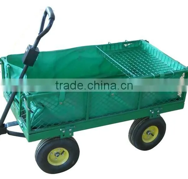 Hot Sale and High Quality Folding Beach Wagon Garden Tool Cart photo-4