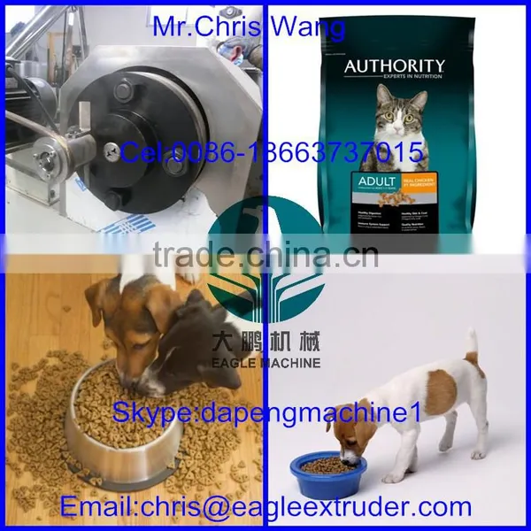 Stainless Steel Double-screw Pet Food Extruder,dog Food Machine,pet Food Production Line photo-3