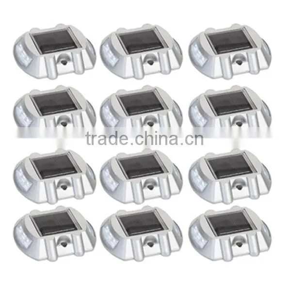 Above 24 hours working time solar road stud, led solar cat eyes road stud