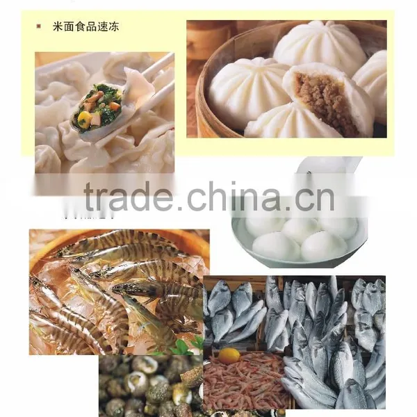 IQF Machine Fish Fillet/Chicken Feet Tunnel Quick Freezing IQF Tunnel Freezer photo-5