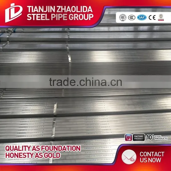 Dia 21.3 - 609.6 mm Hot Rolled Hot Dipped Galvanized Welded Rectangular Tube Pipe With Low Price