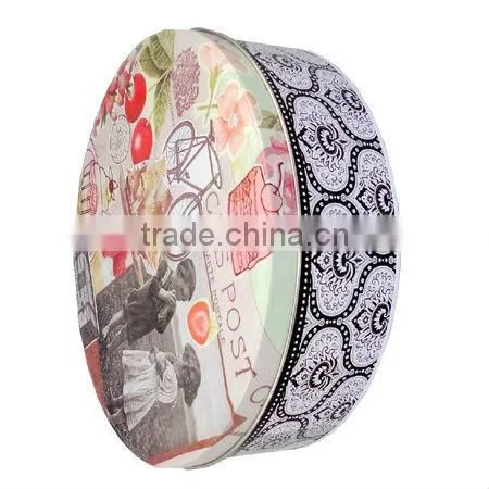 Round Gift Tin Box photo-5