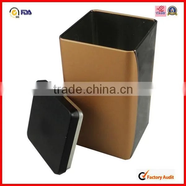 Empty Tall Colored Metal Customed Square Tin Box for Wine photo-5