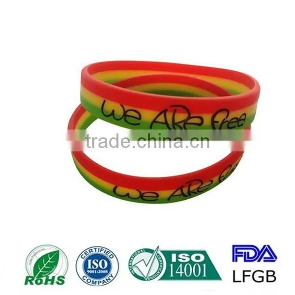 Silicone Sport Bracelets/men Bangles/silicone Wristand Manufacturer photo-4