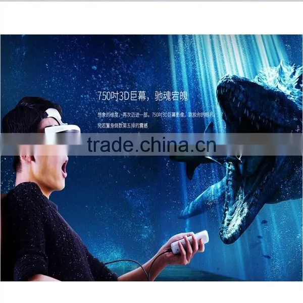 New Smart 3D All In One Virtual Reality Helmet Intelligent 3D Home Theater Wifi 3D VR Helmet Virtual Reality Glasses photo-3