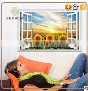 Home Decoration Decorative Sunflower 3d Wall Sticker photo-4