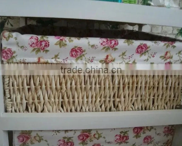 Modern Furniture/wooden Cabinet With Maize Baskets/wooden Chest photo-2