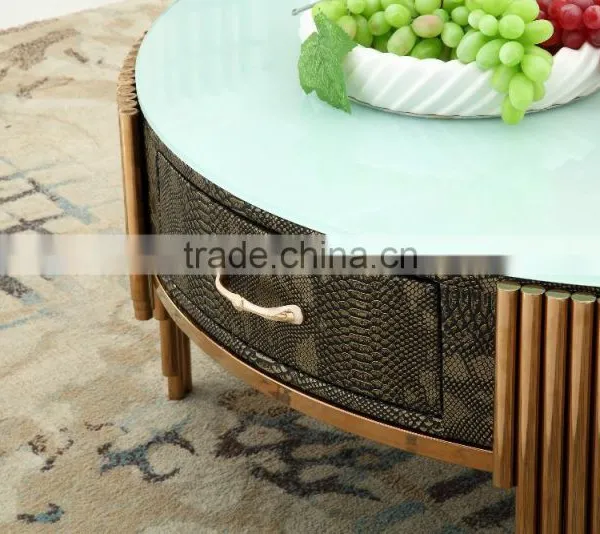 High Quality Lunxry Modern Stainless Steel Dinning Table and Chairs AH069 photo-3