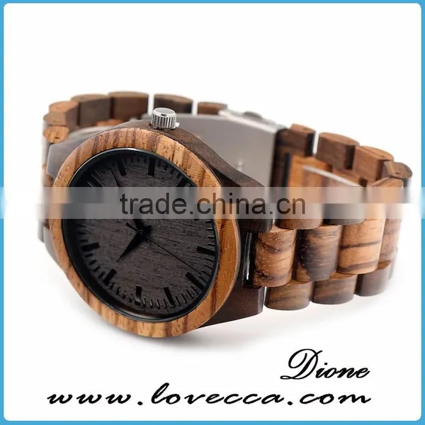 Japan Movement Mechanical Wood Watch Bamboo Wood Watch 2017 photo-3