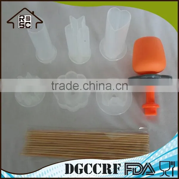 Plastic Food Creation Kit Fruit Cutter Decorating Mold photo-3