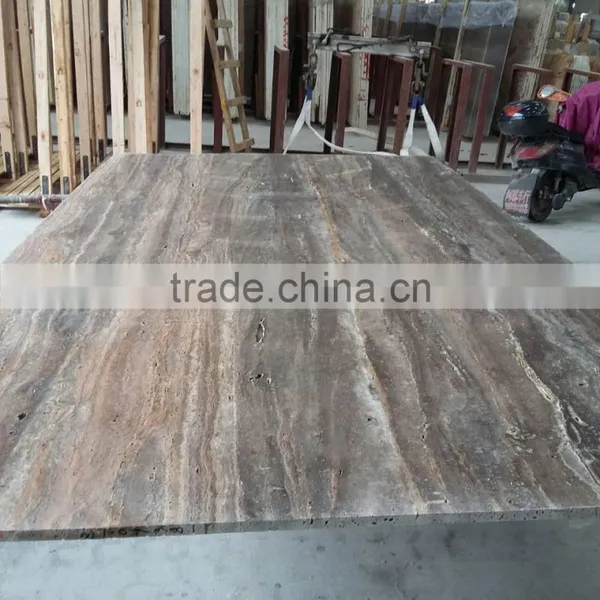 Silver Travertine Slab Silver Grey Travertine Slab Iran Travertine Slab Price photo-3