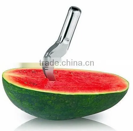 Wholesale Stainless Steel Water Melon Cutter Water Melon Slicer Cantaloupe Cutter photo-5