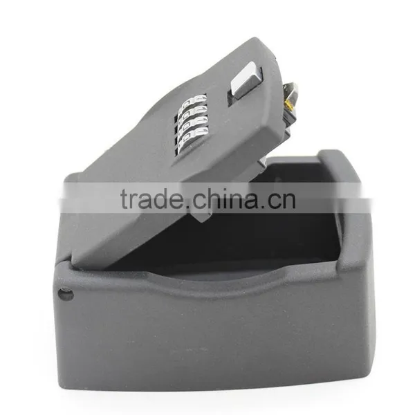 Wall Mounted 4 Digit Combination Key Safe Lock Storage Box High Security Zinc Alloy 450559 photo-4