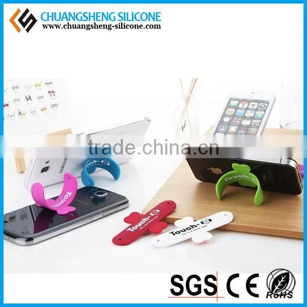 Practical Promotional Gift Sticky One Touch u Silicone Mobile Phone Stand photo-5