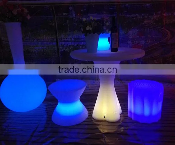 Popular Led Luminous Tree Shape Bar Stool, Fashionable Led Bar Chair photo-3