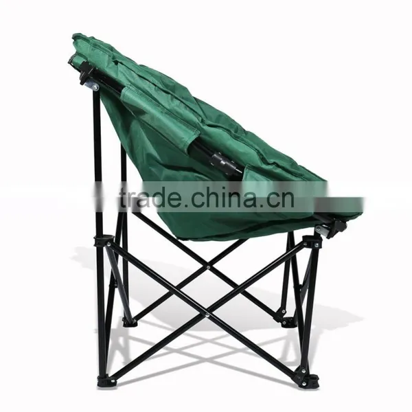 Comfort & Sturdy Moon Saucer Chair With Convenient Shoulder Strap and Storage Bag photo-3