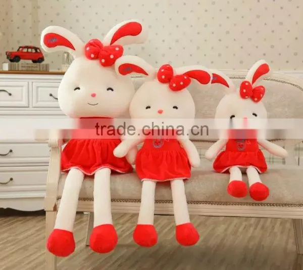 Baby Toy Birthday Gifts Stuffed Coloful Rabbit Plush Bunny Toy Cute Beautiful Rabbit Easter Bunny Soft Toys photo-2
