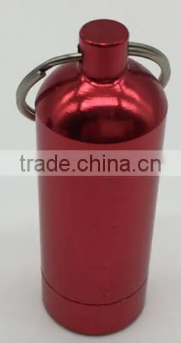 Emergency Pill Bottle ;Cartridge Key Chain ;Key Chain photo-3