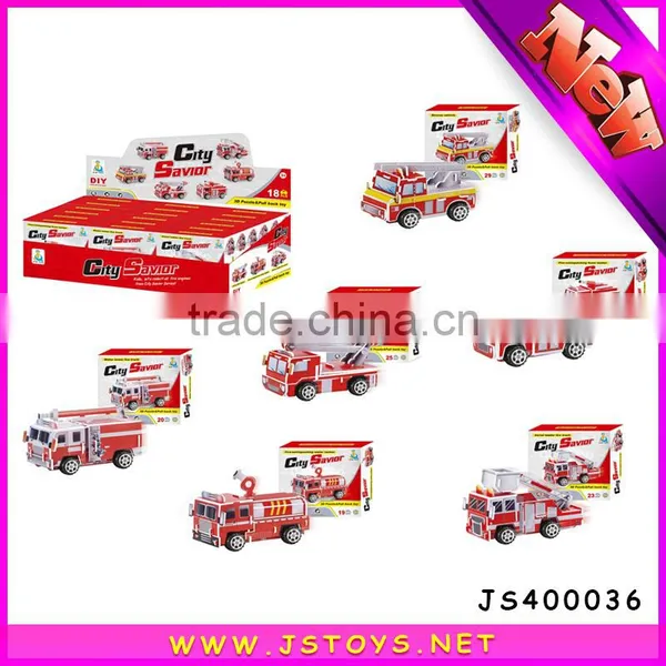 New Puzzle Toys Pull Back 3d Puzzle Plane and Car Series photo-3