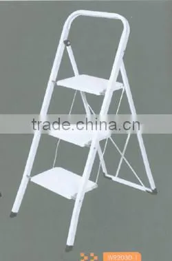 WR2030-11 3 Step Steel Folding Agility Household Step Ladder photo-2