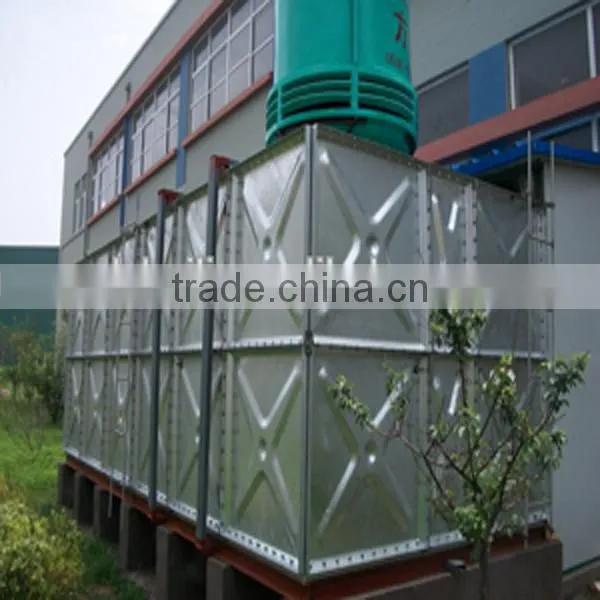 The Best Price!! Raw Material Steel Channel Galvanized Steel Water Storage Tank photo-2