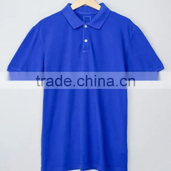 2016 OEM Service Wholesale 100% Cotton 95 Cotton /5 Elastane Uniform Polo t Shirt Polo Polo Shirts Customized Logo