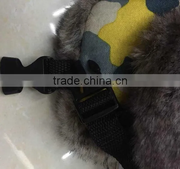 Wholesale Camouflage Faux Fur Trapper Hat Winter Earflap Cap photo-5