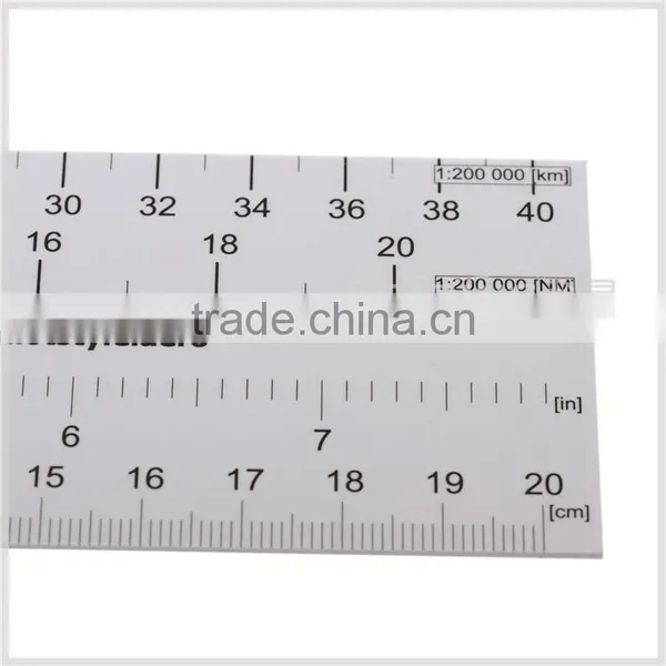 Kearing Aviation Supplies Flexible Plastic NM Scale Ruler for Pilot Flight Training #KNM-6 photo-4