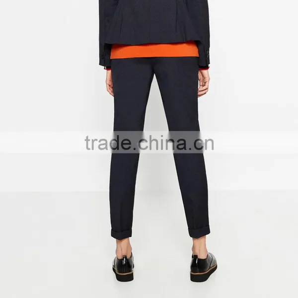 2016 Latest Design Fashion Custom Women Apparel Pants Wholesale photo-3