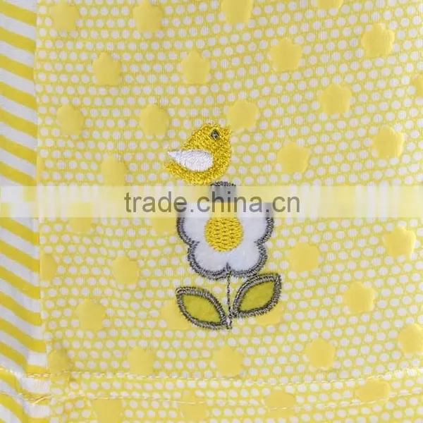 Baby Girls Summer Short Sleeve Bottom Price Puff Printed t Shirts photo-4