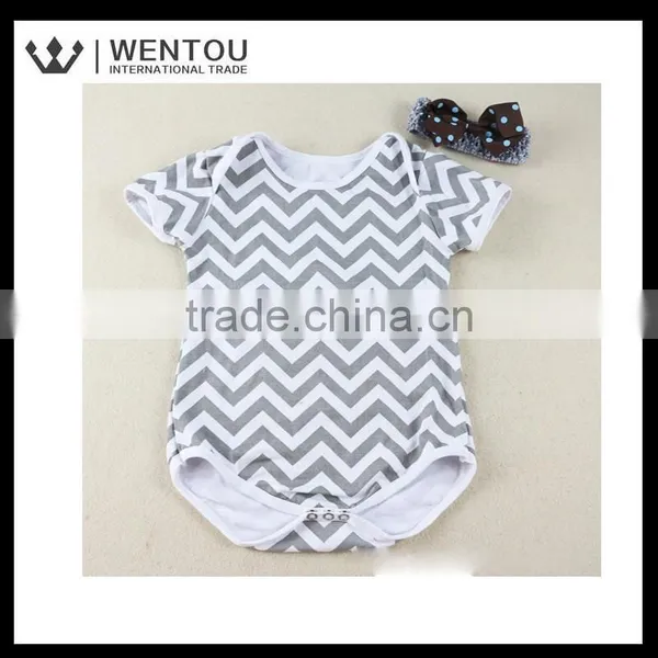 Kids Wear Organic Cotton Baby Romper Boy Sleeper photo-3