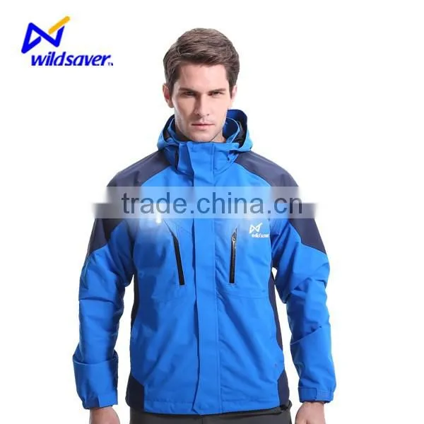 Fashion Waterproof Winter Running Hiking Custom Windbreaker Jacket photo-2