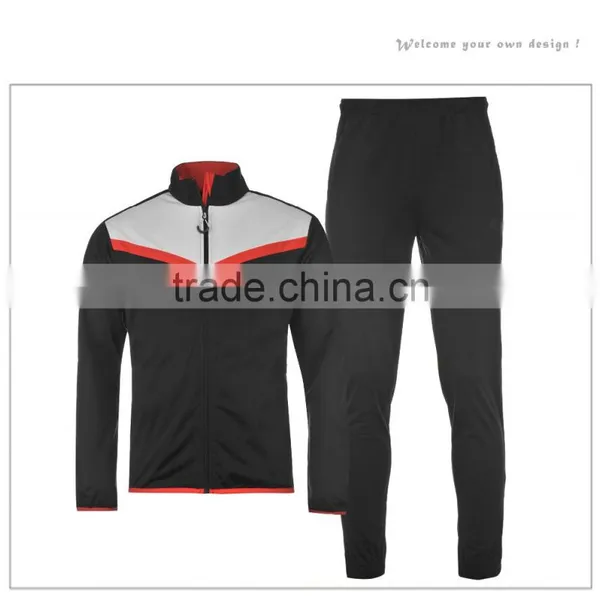 Custom Warm Up Fashion Cotton Sports Tracksuits for Men photo-2