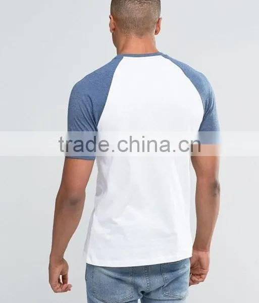 T-Shirt With Contrast Raglan Sleeves photo-4