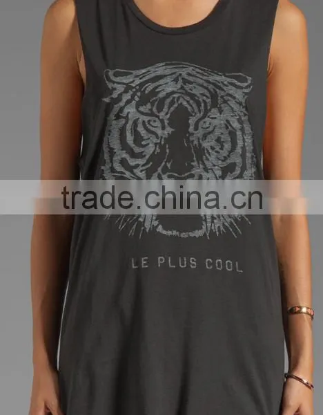 Custom Size Tank Top in Black photo-3