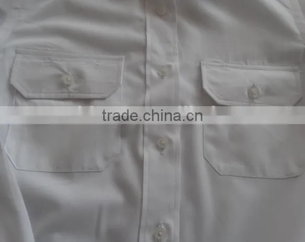 New Design Pilot Uniform Shirt Fitted Blouse Dress Shirt photo-2