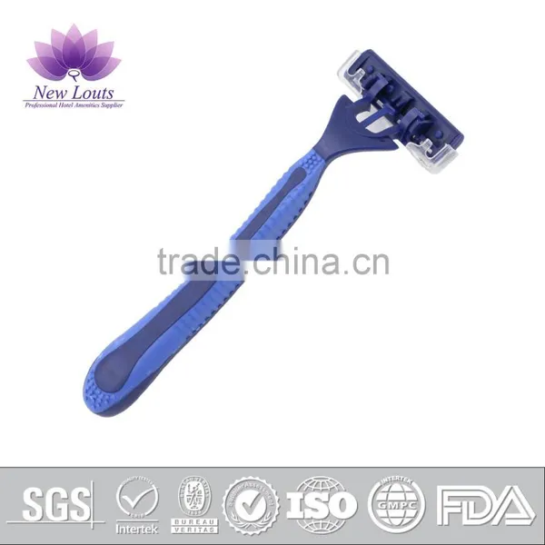 Hot Sell Triple Blade Metal Handle System Razor photo-2