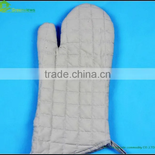 High Quality Extra Long Silicone Oven Mitts Heat Protective Glove With Cotton photo-2