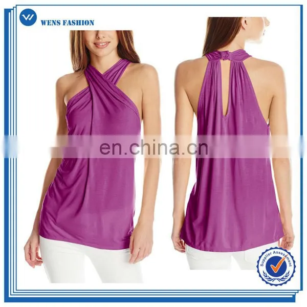 Exclusive Casual Singlets Stab Proof Women Vest Women Tank Tops Wholesale