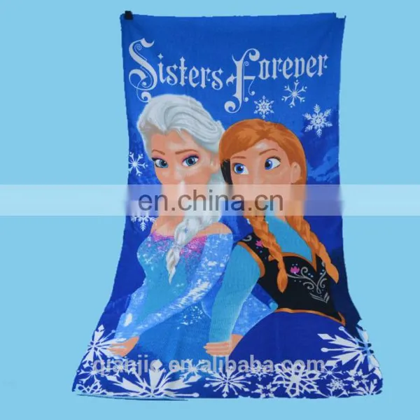 Large Size Custom Logo Sublimation Printed Microfiber Beach Towel for Traveling photo-5