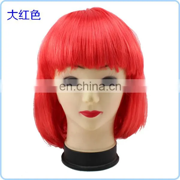 Purple Cosplay Cheap Bob Short Wigs FGW-0061 photo-4