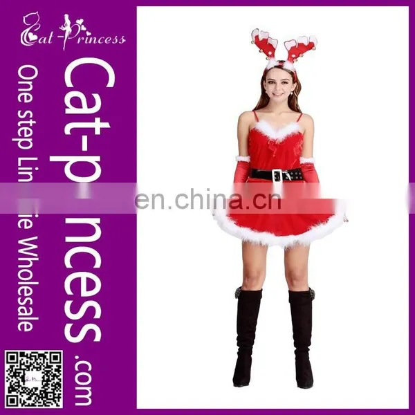 Top design japanese girl santa cosplay