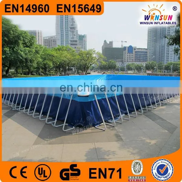 Inflatable Steel Frame Jacuzzi Ground Pool for Holiday Time