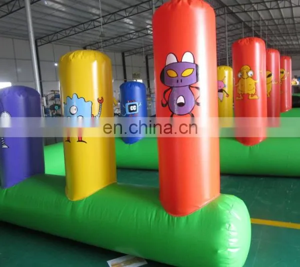 Kids Cute Interesting Inflatable Alien Laser Obstacle Course photo-4