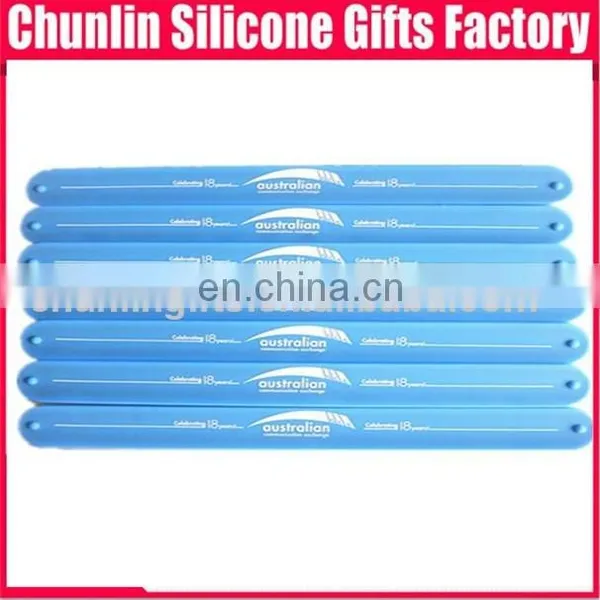 Popular Printing Silicone Slap Bracelets photo-4