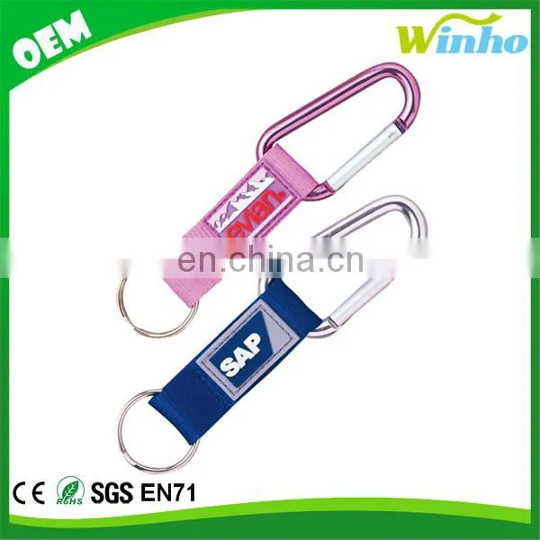 Winho Key Tag Carabiner With Strap and PVC Patch photo-2
