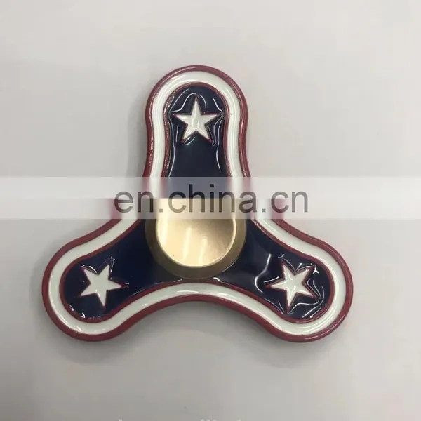 Stars Captain America Alloy Triangle Fidget Spiner Metal